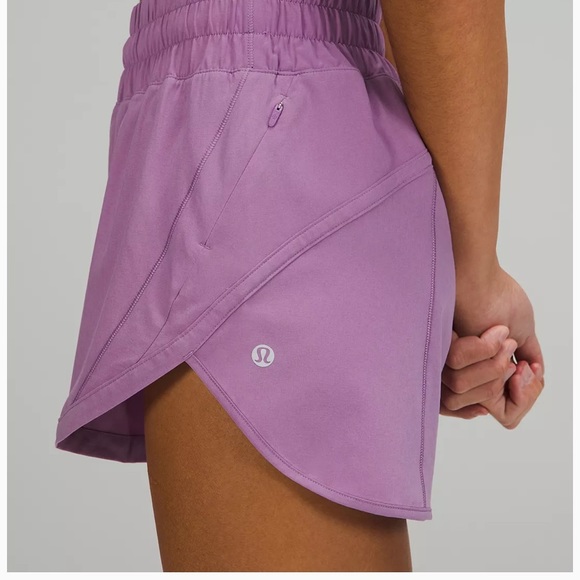 NWT Lulu wisteria purple track that 3” high rise - Picture 2 of 7